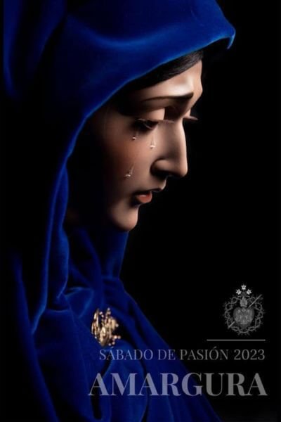 Cartel anunciador procesional 2023 - Hermandad de la Amargura de Marbella