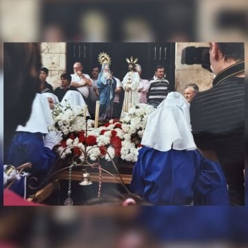 Fotografía histórica de la Hermandad de la Amargura de Marbella en 2008 - Crecimiento de la cofradía