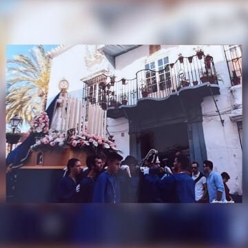 Imagen histórica de la Hermandad de la Amargura de Marbella en 2014 - Tradición cofrade en Marbella