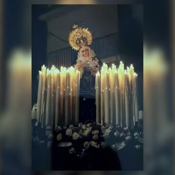 Fotografía histórica de la Hermandad de la Amargura de Marbella en 2016 - Desarrollo de la hermandad