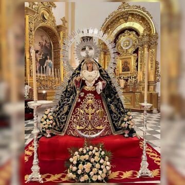 Imagen histórica de la Hermandad de la Amargura de Marbella en 2023 - Hermandad religiosa