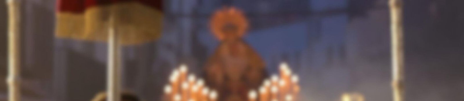 Banner de procesión de la Hermandad de la Amargura de Marbella - Semana Santa